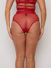 Slip Kayla : Rouge Framboise